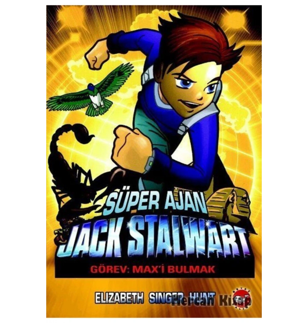 Süper Ajan Jack Stalwart 14 Görev Maxi Bulmak Beyaz Balina