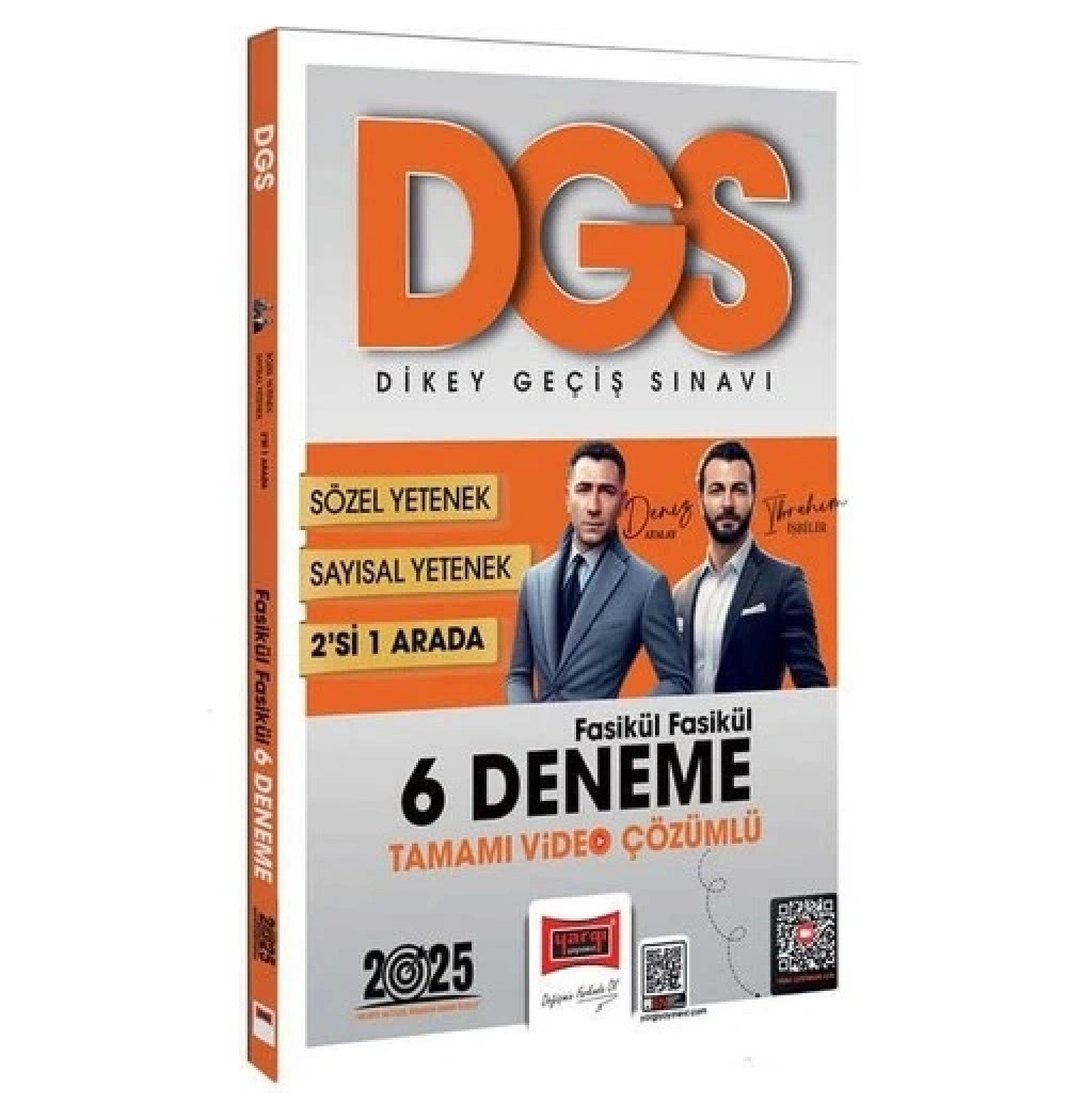 Yargı 2025 Dgs Sayısal Sözel 6 Fasikül Deneme Video Çözümlü