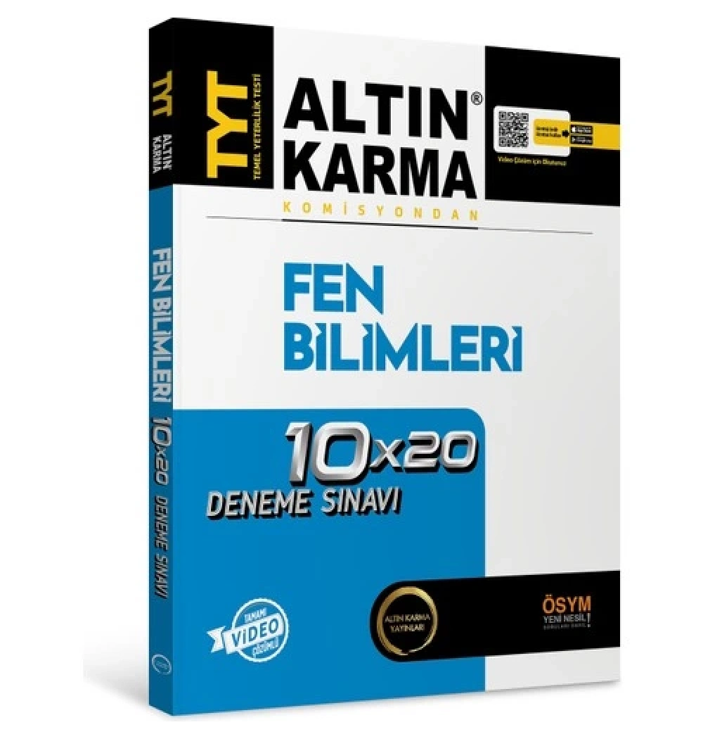 Altın Karma 2025 Tyt Fen Bi̇Li̇Mleri̇ 10*20 Branş Deneme