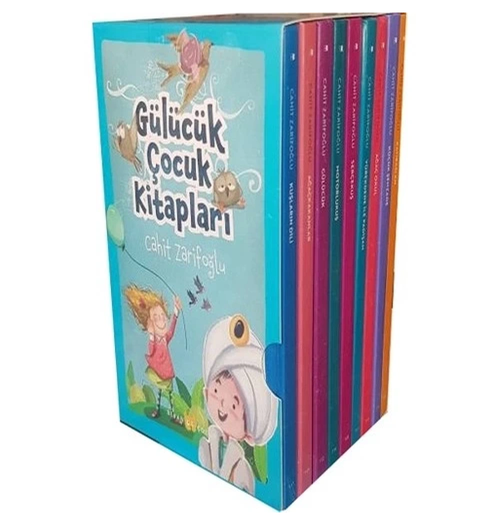 Gülücük Çocuk Kitapları Renkli Ciltli 9 Kitap Set Cahit Zarifoğlu Beyan Yayın