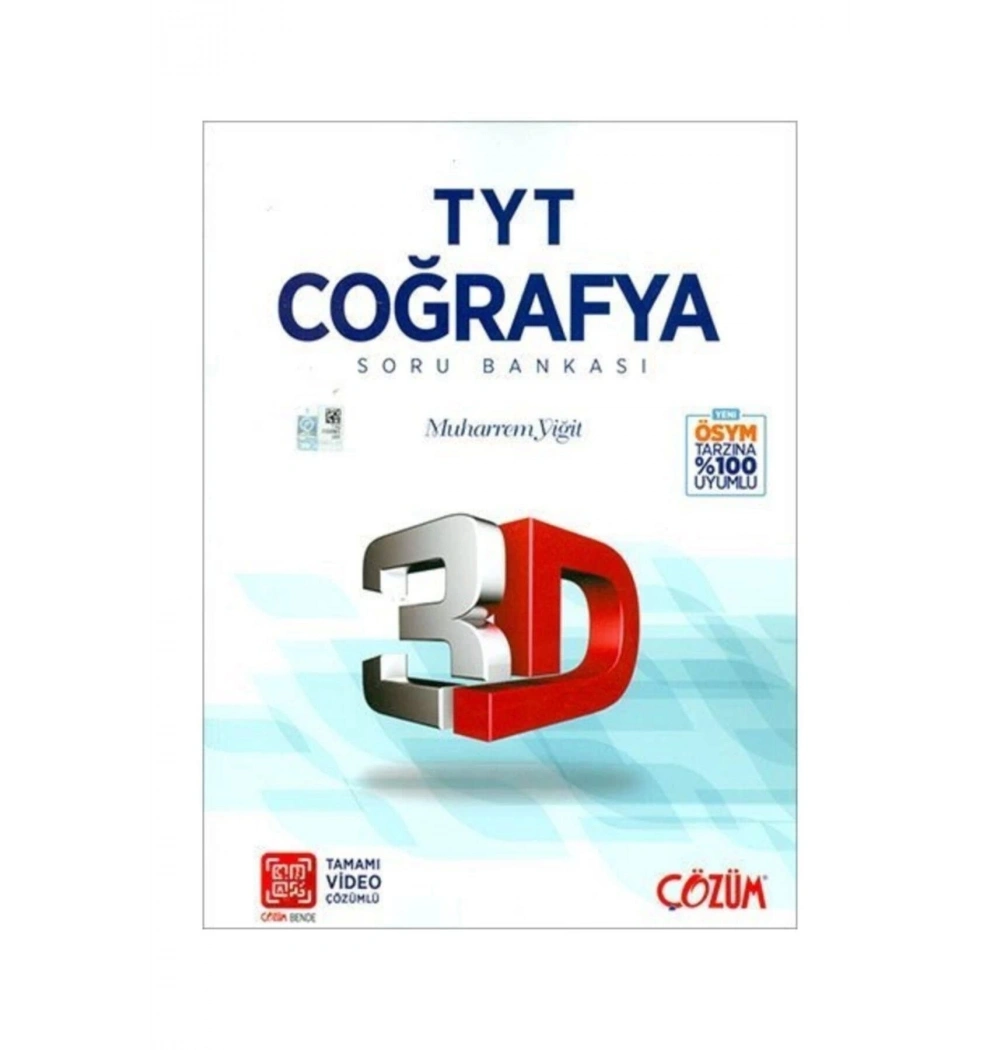 Tyt Coğrafya Soru Bankası 3D Yayınları