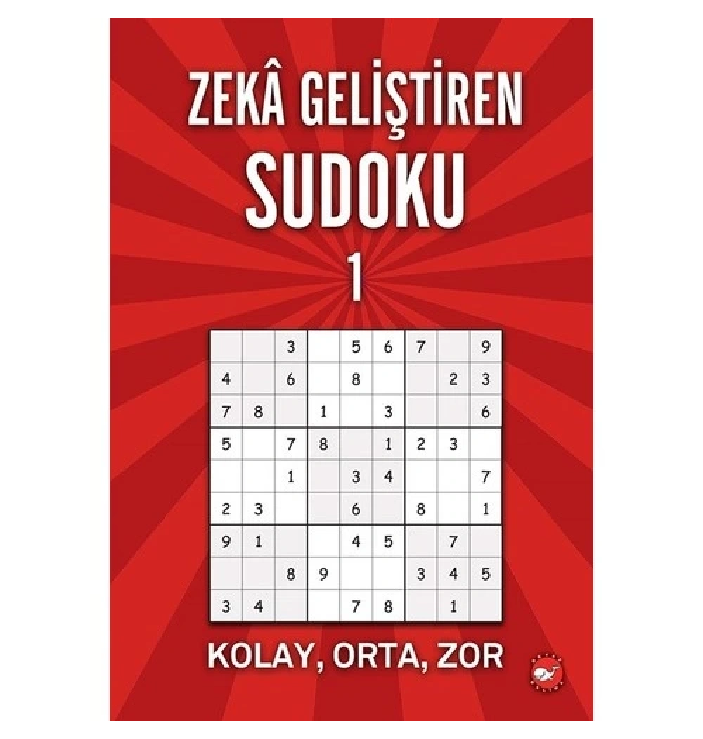 Zeka Geliştiren Sudoku 1 Beyaz Balina