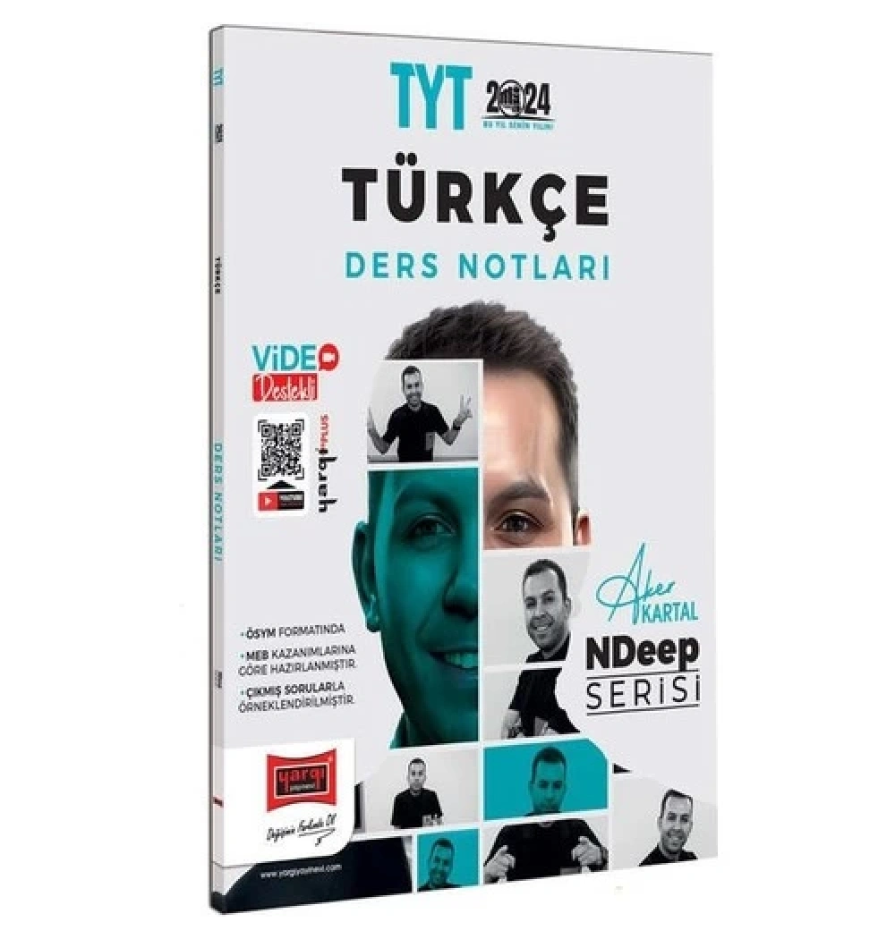 Yargı 2024 Tyt Türkçe Ders Notları Ndeep Serisi
