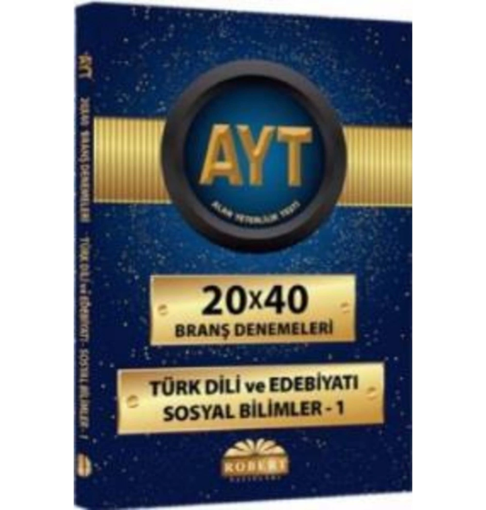 Robert Ayt Türk Dili Edebiyatı 20X40 Denemeleri
