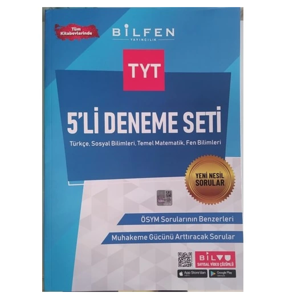 Bilfen Tyt 5 Li Deneme Seti