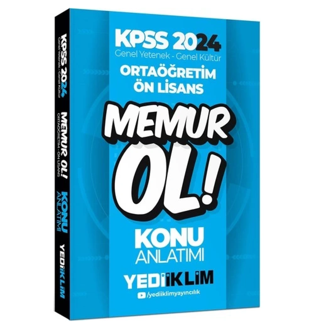 Kpss 2024 Ortaöğretim Önlisans Konu Anlatımı  Yediiklim