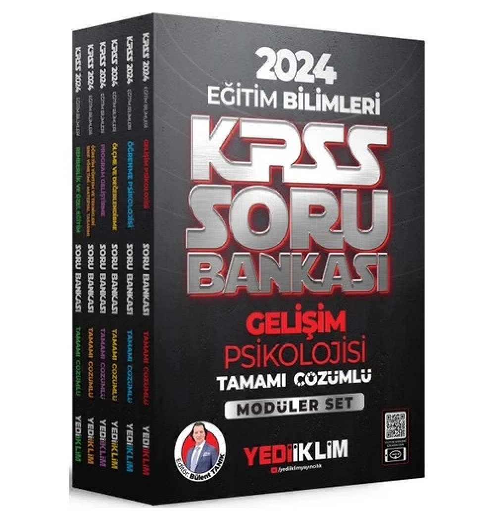 Kpss 2024 Eğitim Bilimleri Modüler Soru Bankası Seti 6 Lı  Yediiklim