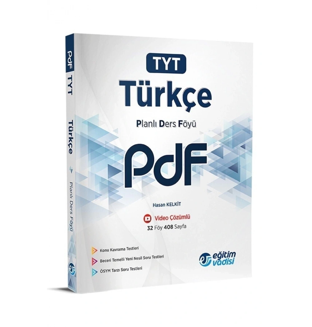 Tyt Türkçe Planlı Ders Föyü Eğitim Vadisi