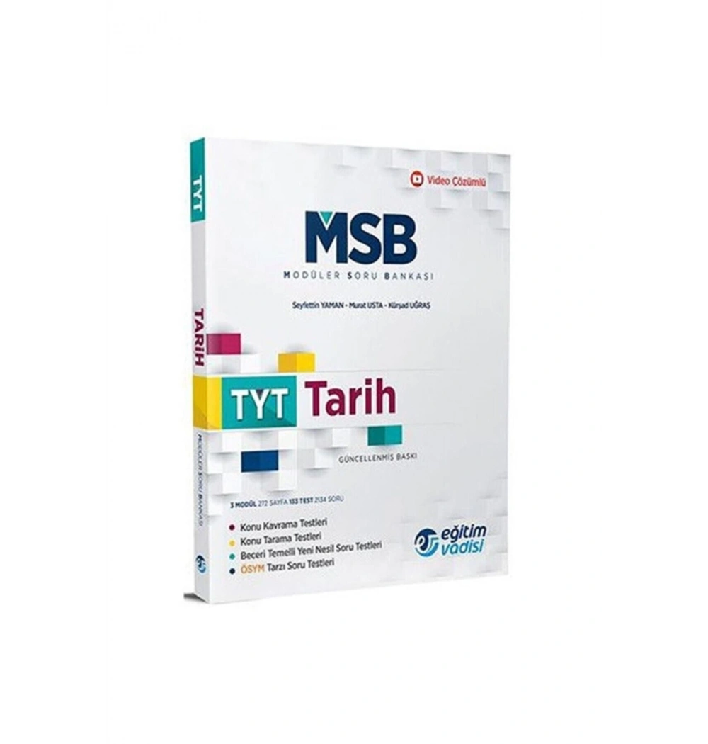 Tyt Tarih Modüler Soru Bankası Eğitim Vadisi