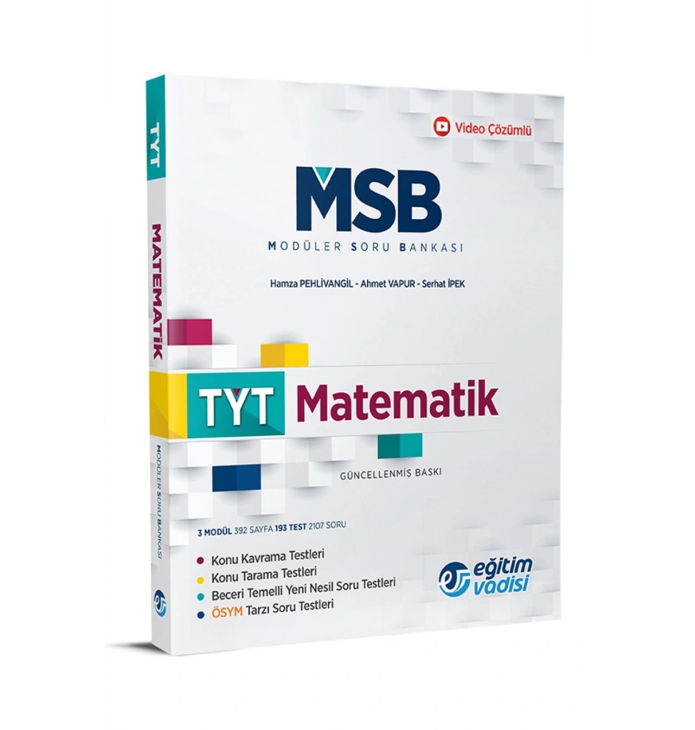 Tyt Matematik Modüler Soru Bankası Eğitim Vadisi