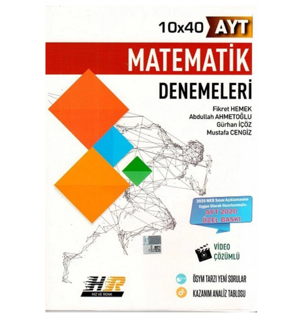 Ayt Matematik 10X40 Deneme Hız Ve Renk