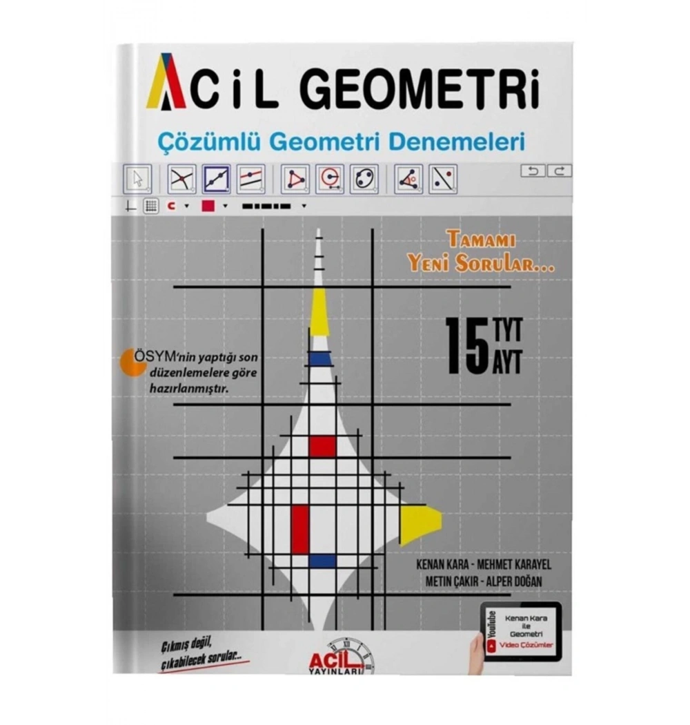 Tyt Ayt Acil Geometri 15 Deneme Acil Yayınları