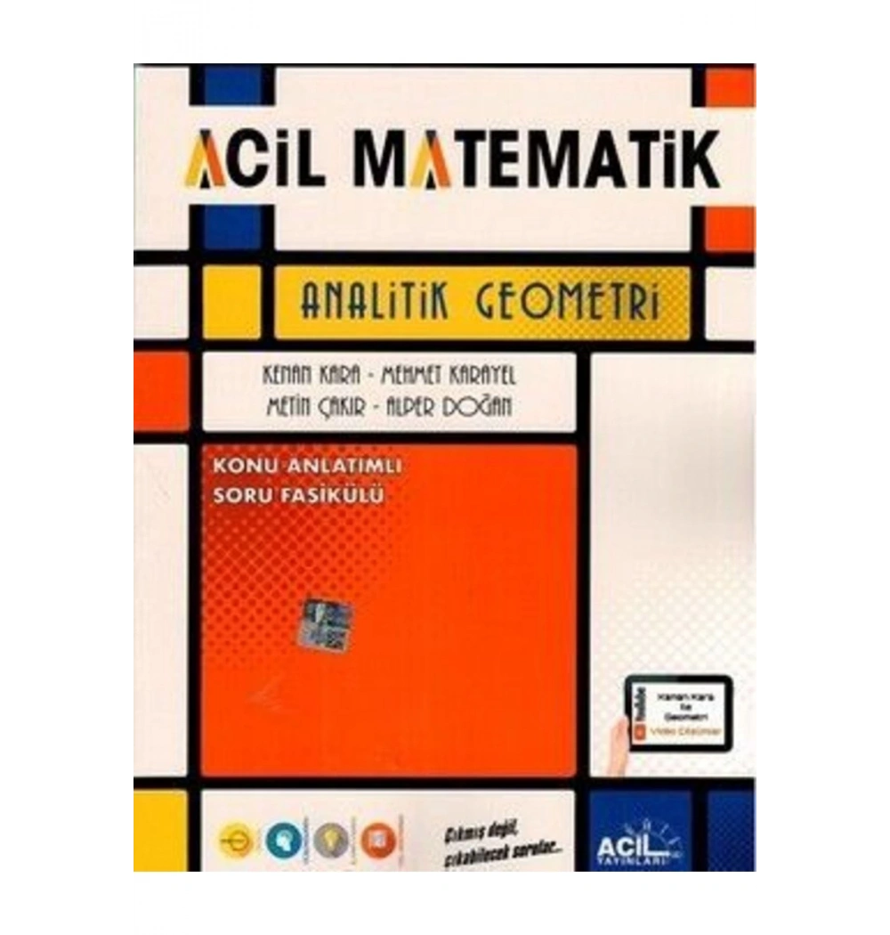 Acil Ayt Geometri Konu Anlatımlı Soru Bankası