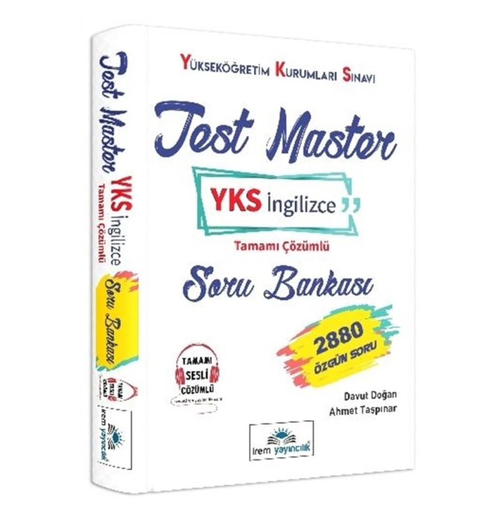 İrem Test Master Yks İngilizce Çözümlü Soru Bankası