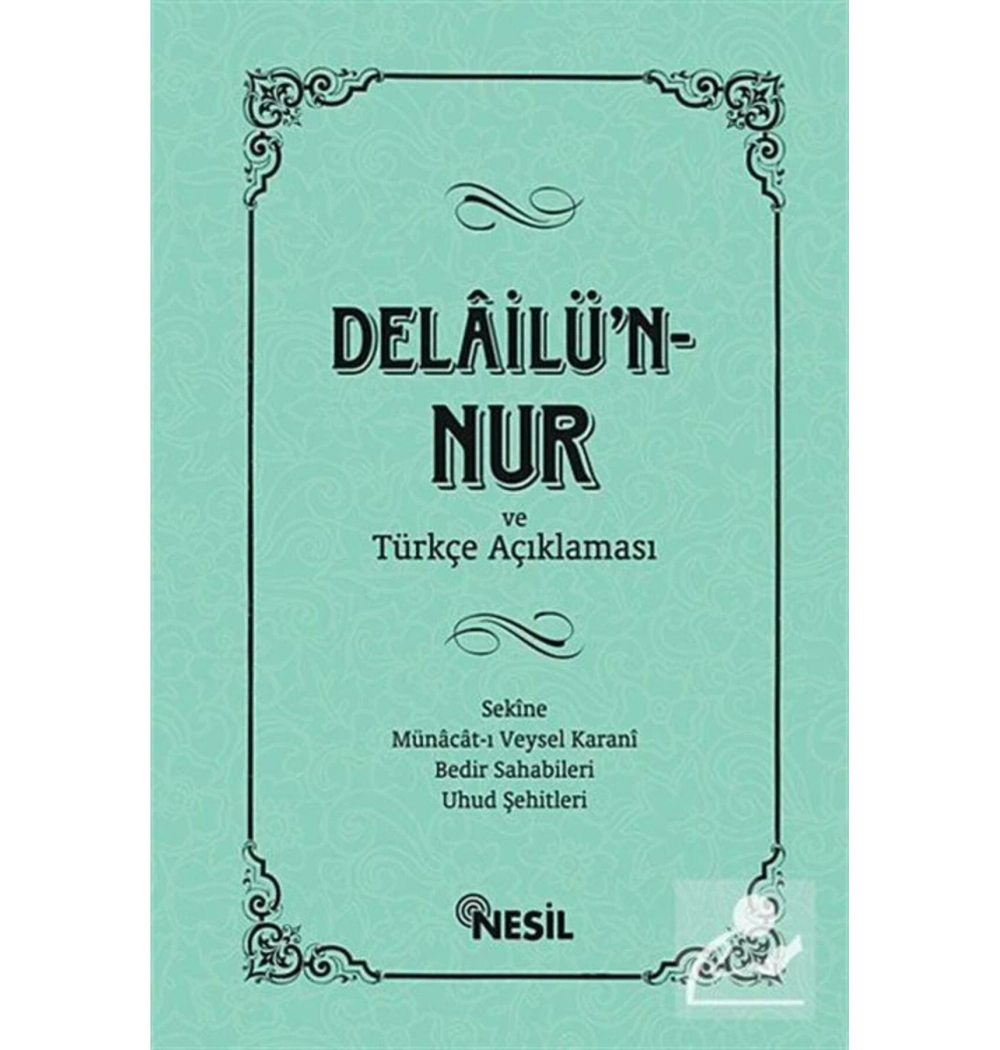 Delailünnur Ve Türkçe Açıklaması- Nesil 0529