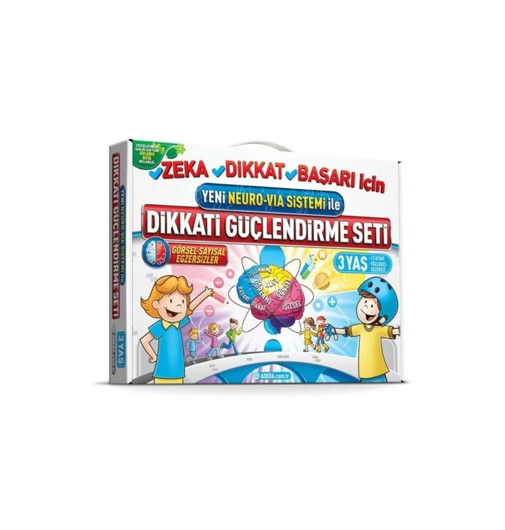Adeda Dikkati Güçlendirme Seti 3+Yaş Kutulu