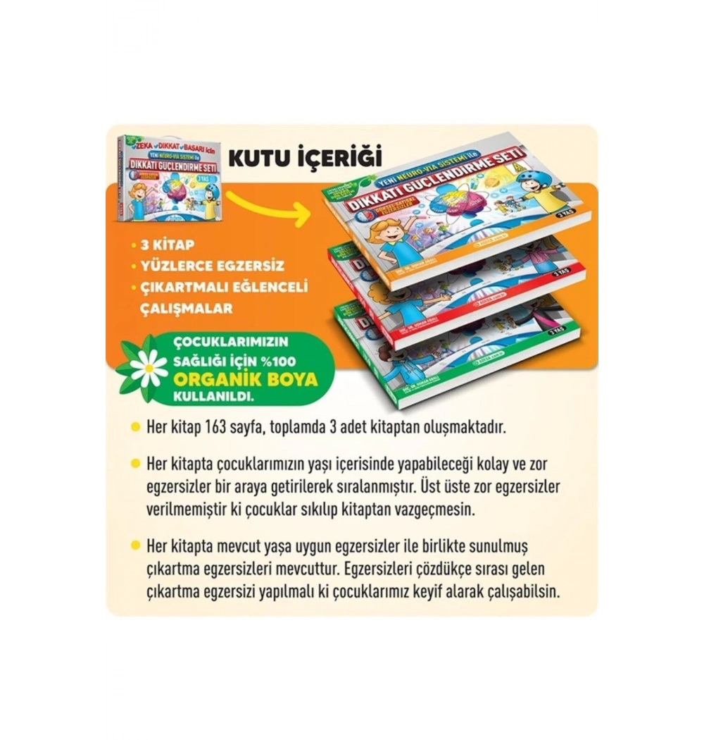 Adeda Dikkati Güçlendirme Seti 3+Yaş Kutulu