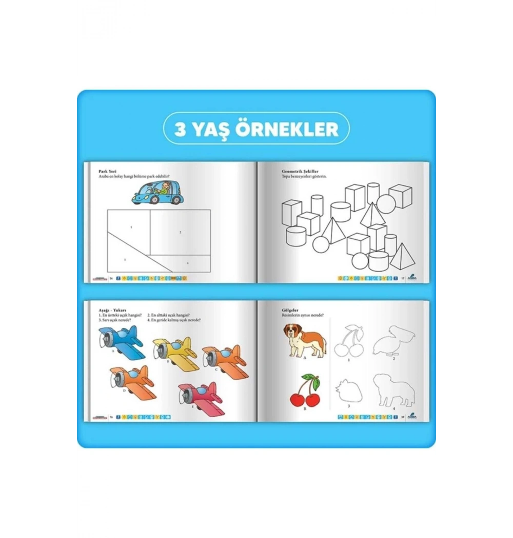 Adeda Dikkati Güçlendirme Seti 3+Yaş Kutulu