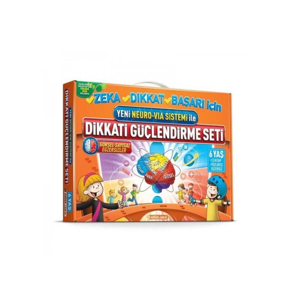 Yeni Neuro Vıa Sistemi İle Dikkat Güçlendirme Seti 6+Yaş Adeda