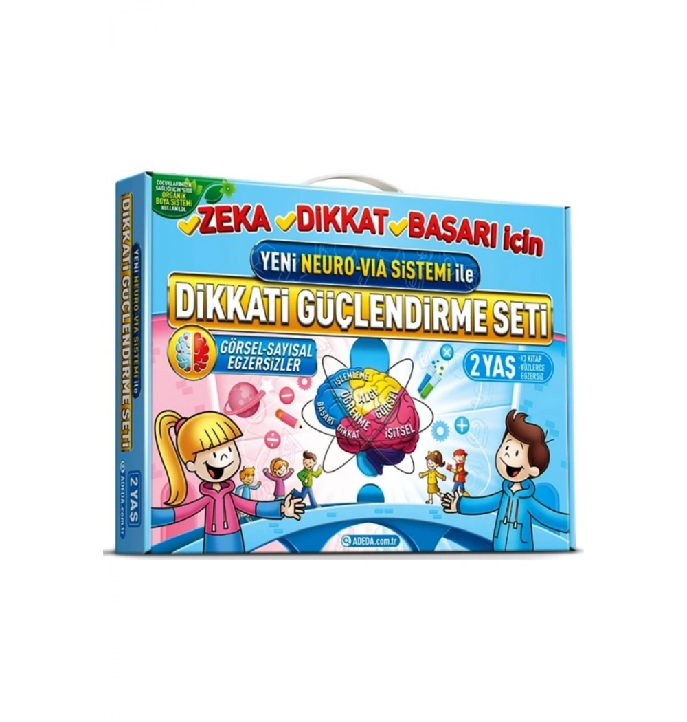 Dikkati Güçlendirme Seti 2+Yaş Kutulu Adeda Yayın