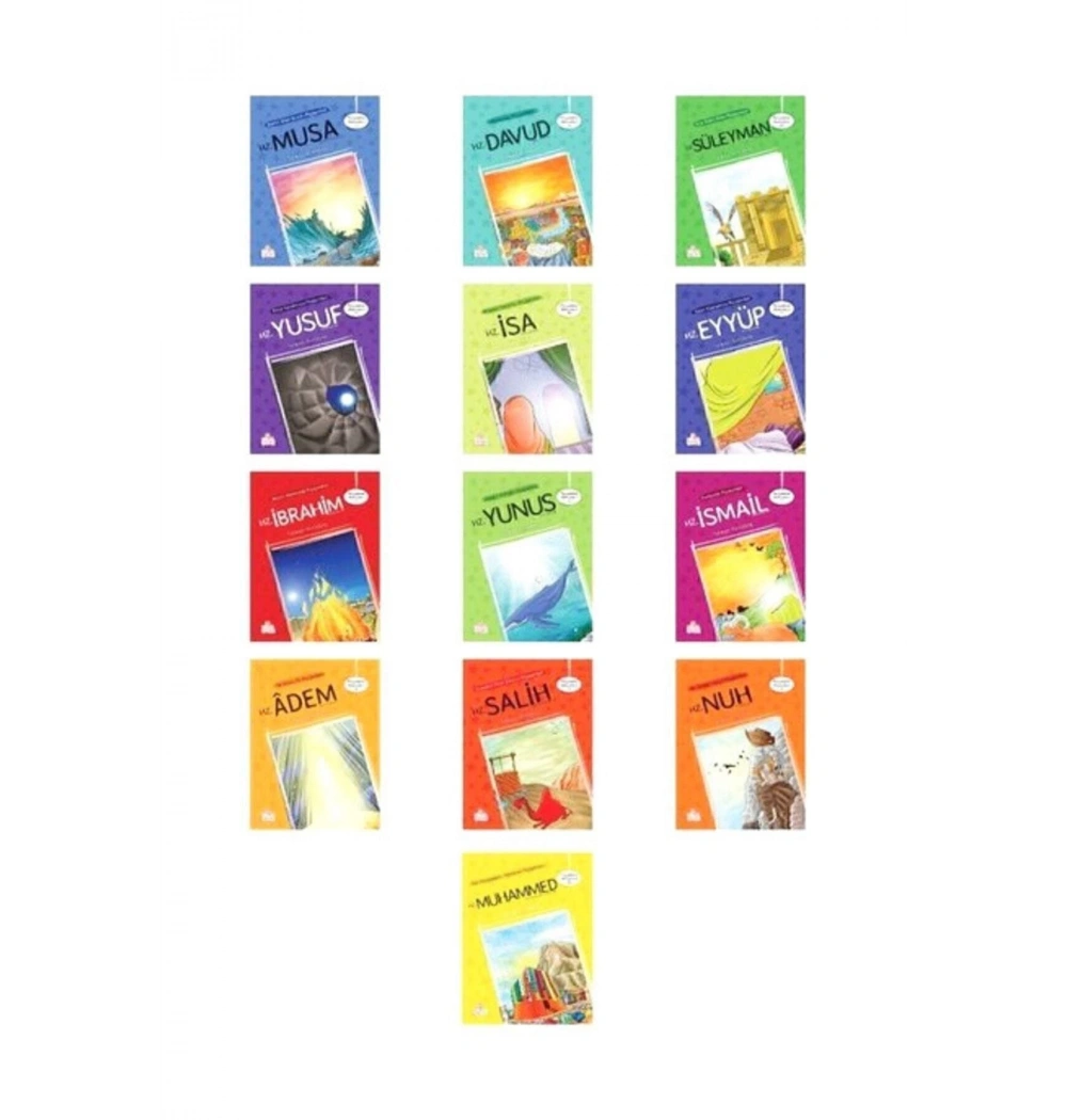 Peygamber Hikayeleri Serisi 13  Kitap Set Yılmaz Yenidinç   Nesil Yayın