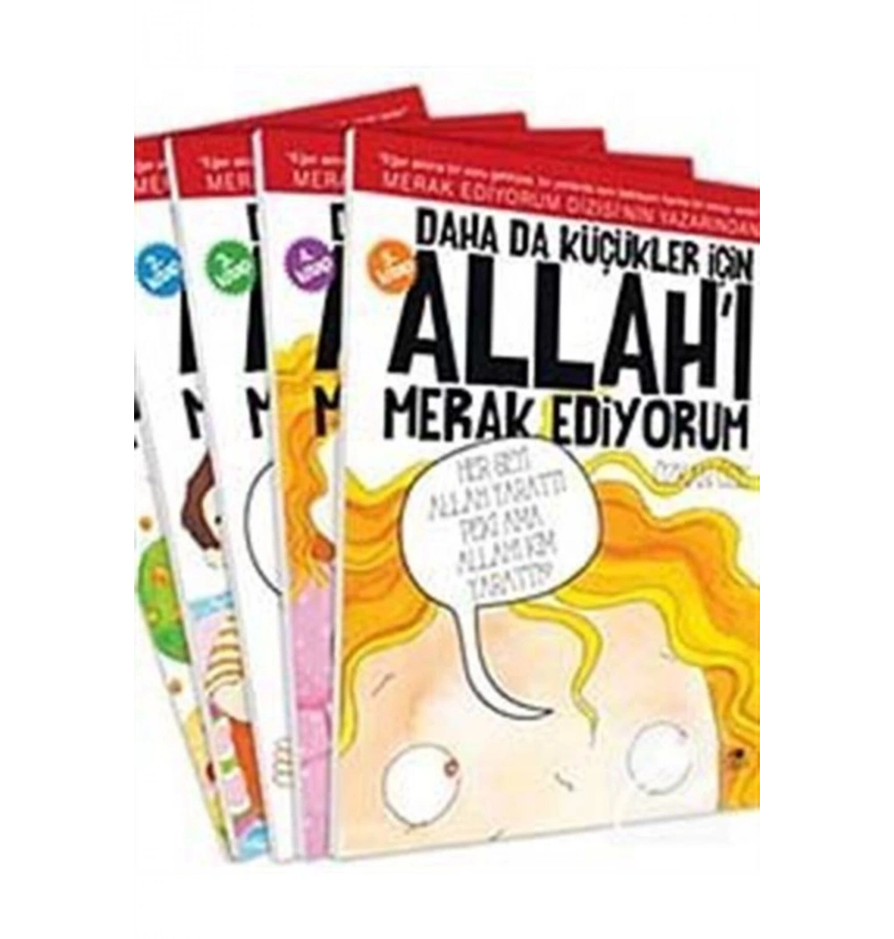 Dahada Küçükler İçin Allahı Merak Ediyorum 5 Li Set  Uğurböceği