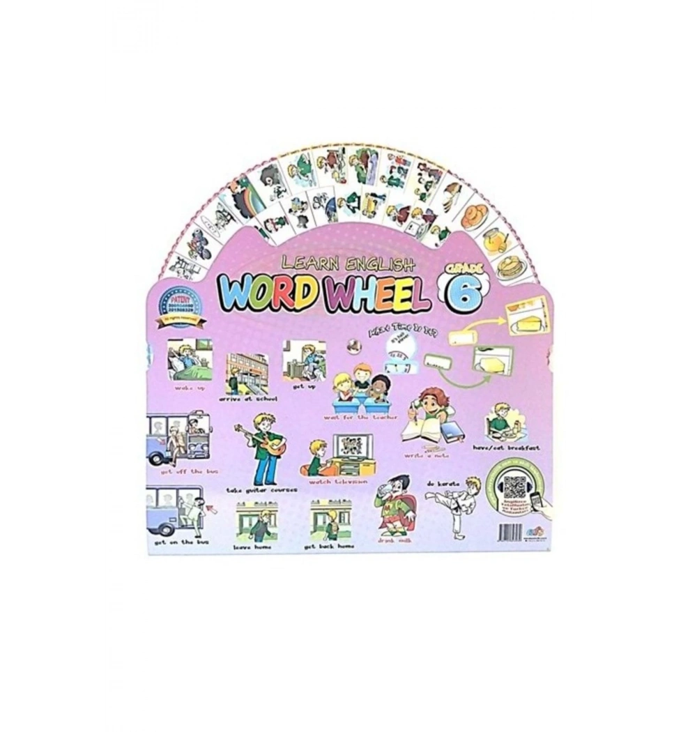 Word Wheel Grade 6 İngilizce Kelime Çarkı 6. Sınıf Afs