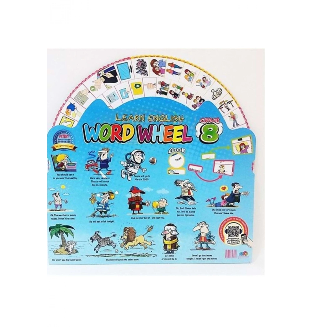 Word Wheel Grade 8 İngilizce Kelime Çarkı 8. Sınıf Afs