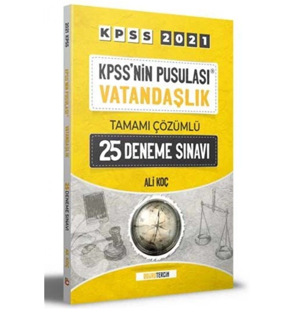 Kpss 2021 Vatandaşlık Çözümlü 25 Deneme Doğru Tercih
