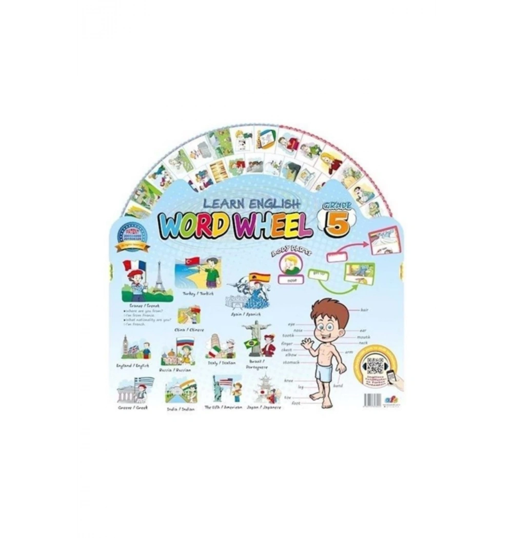 Word Wheel Grade 5 İngilizce Kelime Çarkı 5. Sınıf Afs