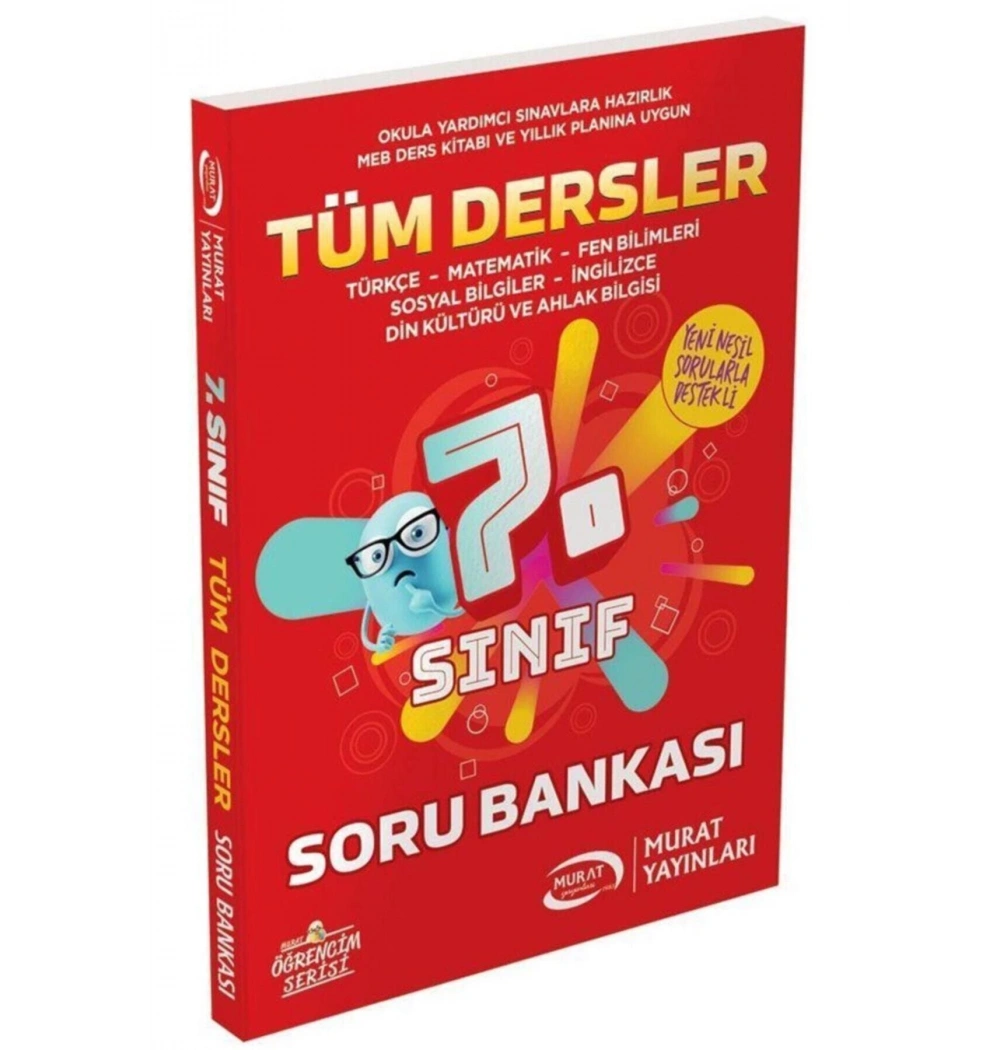 Murat 3367- 7.Sınıf Tüm Dersler Soru Bankası