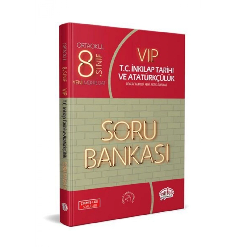 Editör 8.Sınıf İnkilap Tarihi Soru Bankası