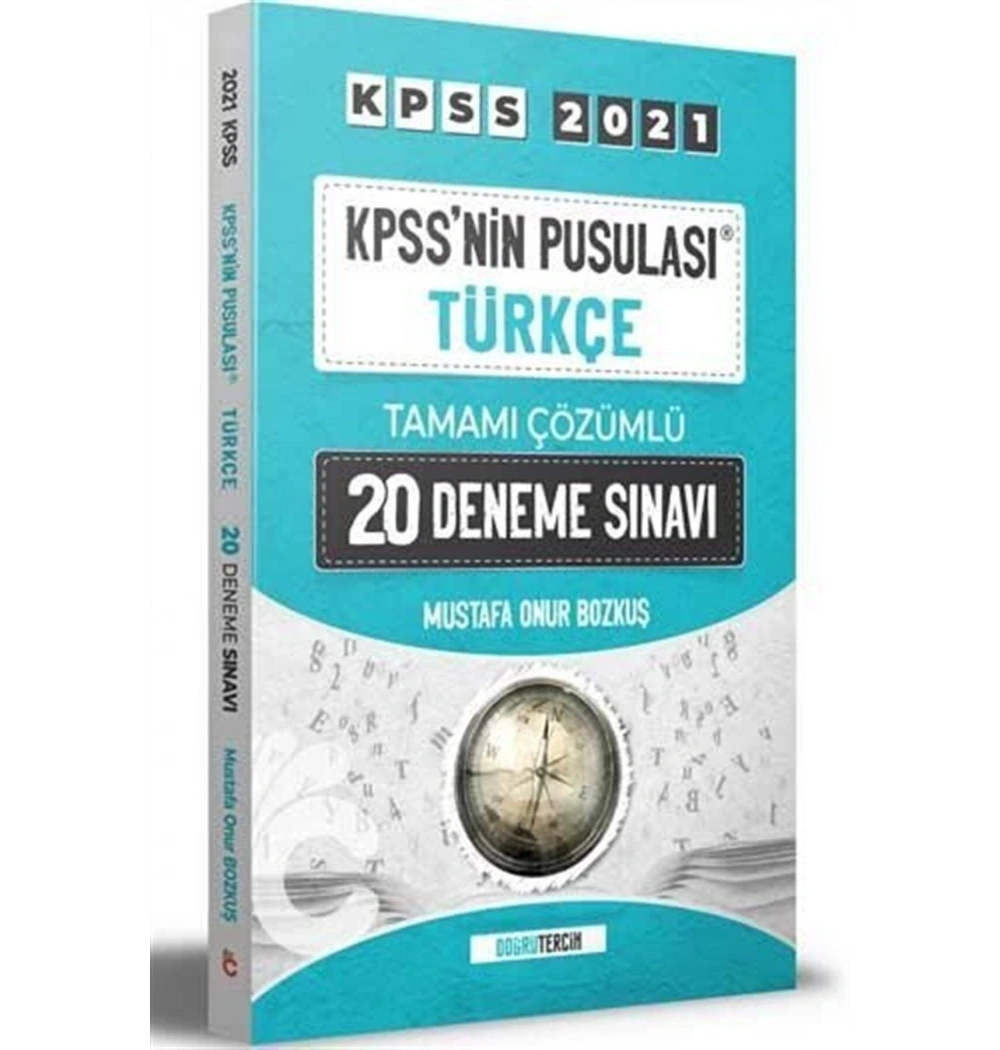Kpss 2021 Türkçe 20 Çözümlü Deneme Doğru Tercih