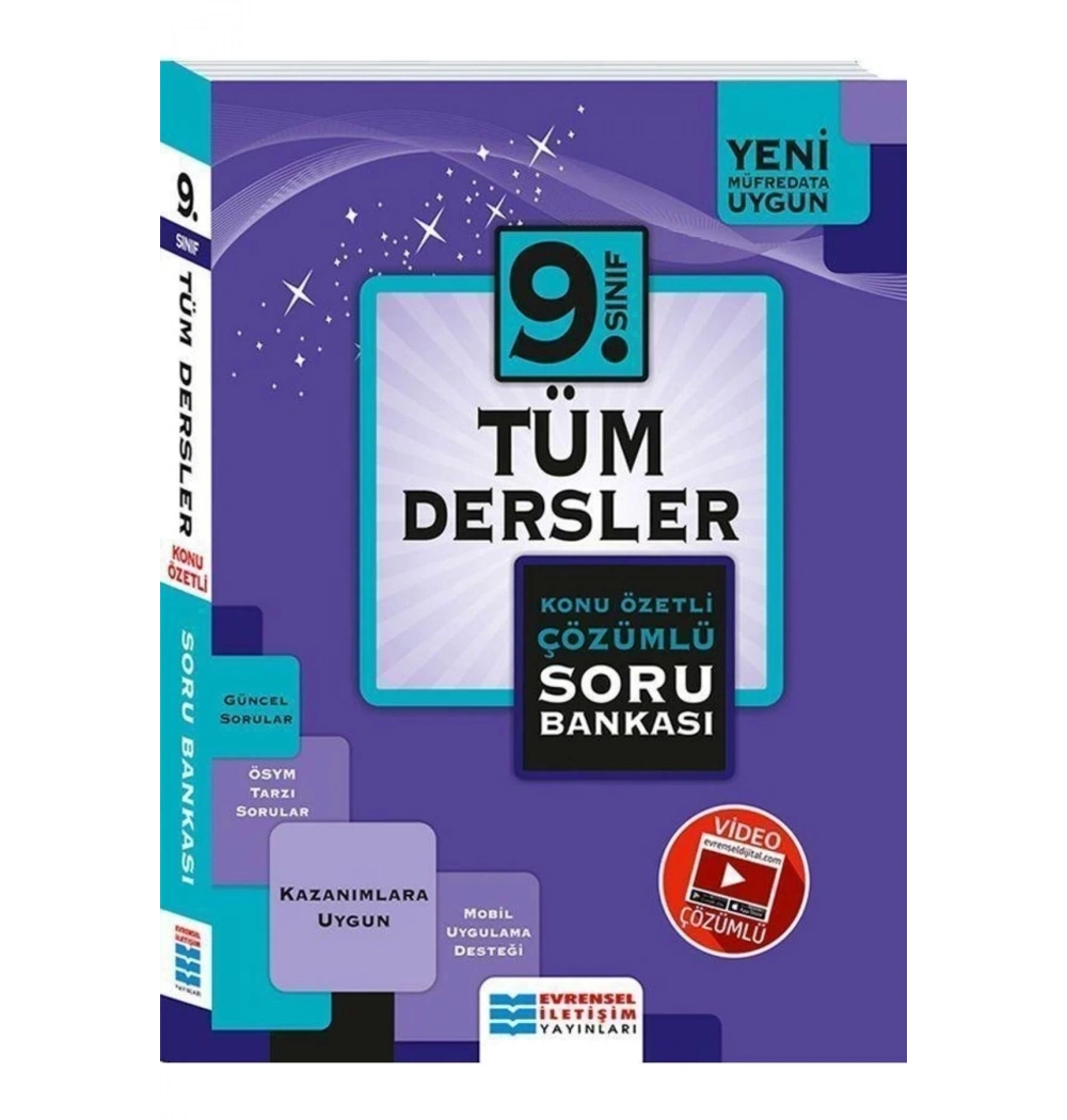Evrensel 9.Sınıf Tüm Dersler Konu Özetli Soru Bankası