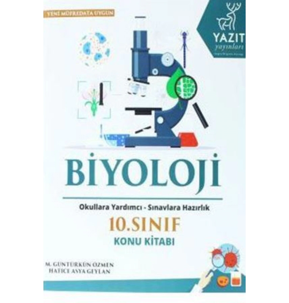 10.Sınıf Biyoloji Konu Anlatım  Yazıt Yayın