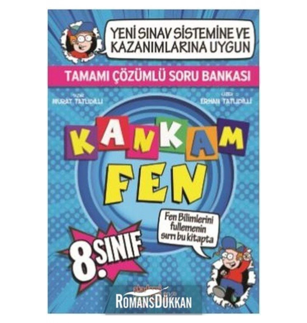 8. Sınıf Fen Bilgisi Kankam Çözümlü Soru Bankası Akademi Çocuk