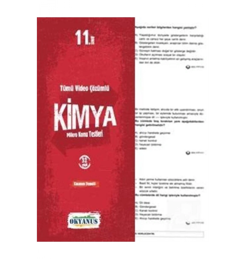 Okyanus 11.Sınıf Kimya Yaprak Test