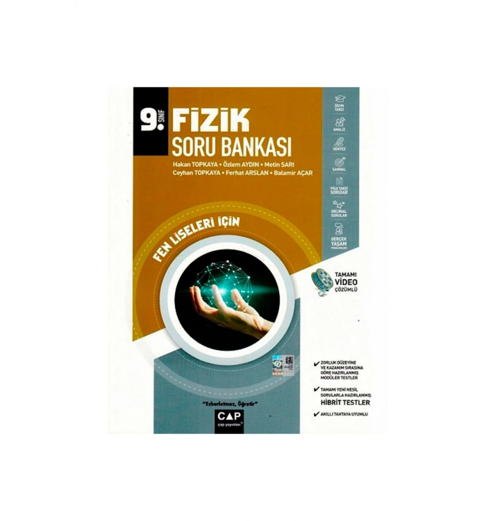 Çap 9.Sınıf Fizik Soru Bankası Fen Lisesi