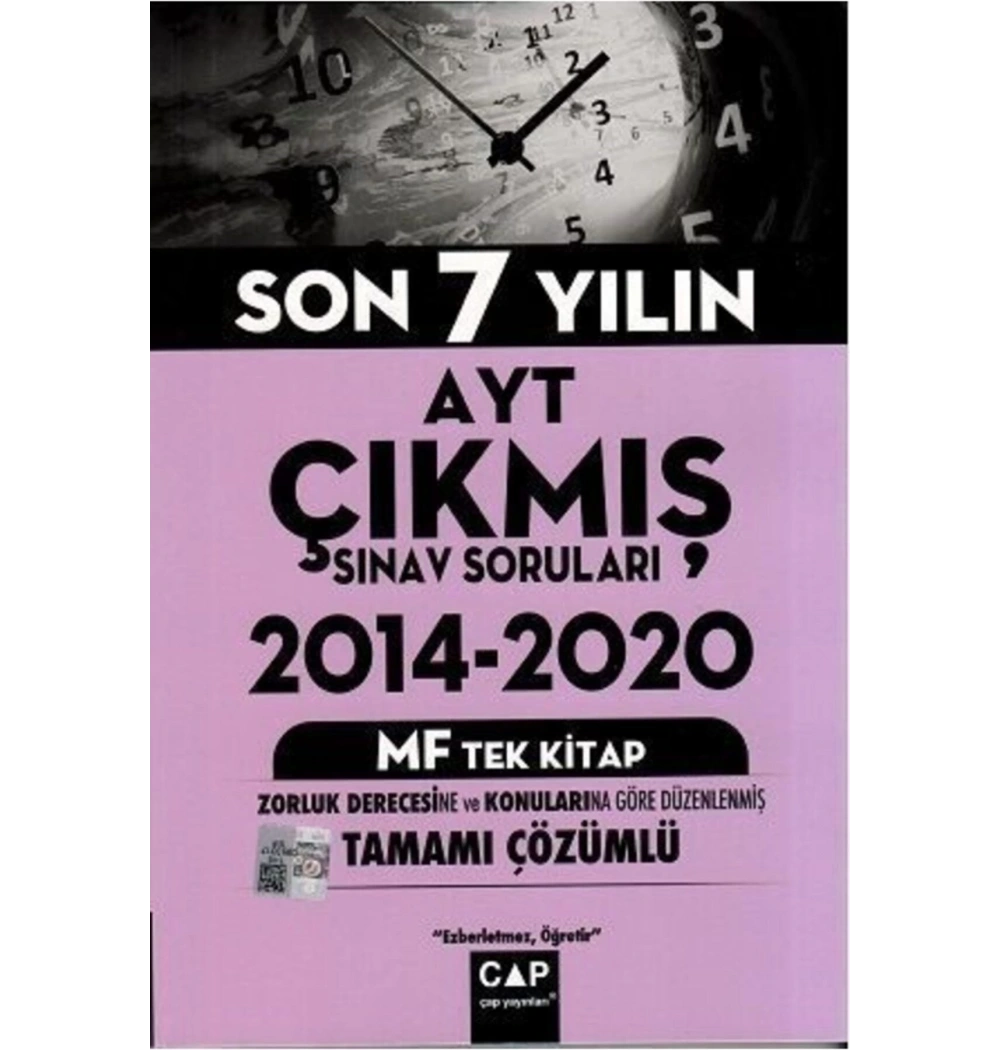 Çap Ayt 2014-2020 Son 7 Yıl Ayt Çıkmış Sorular