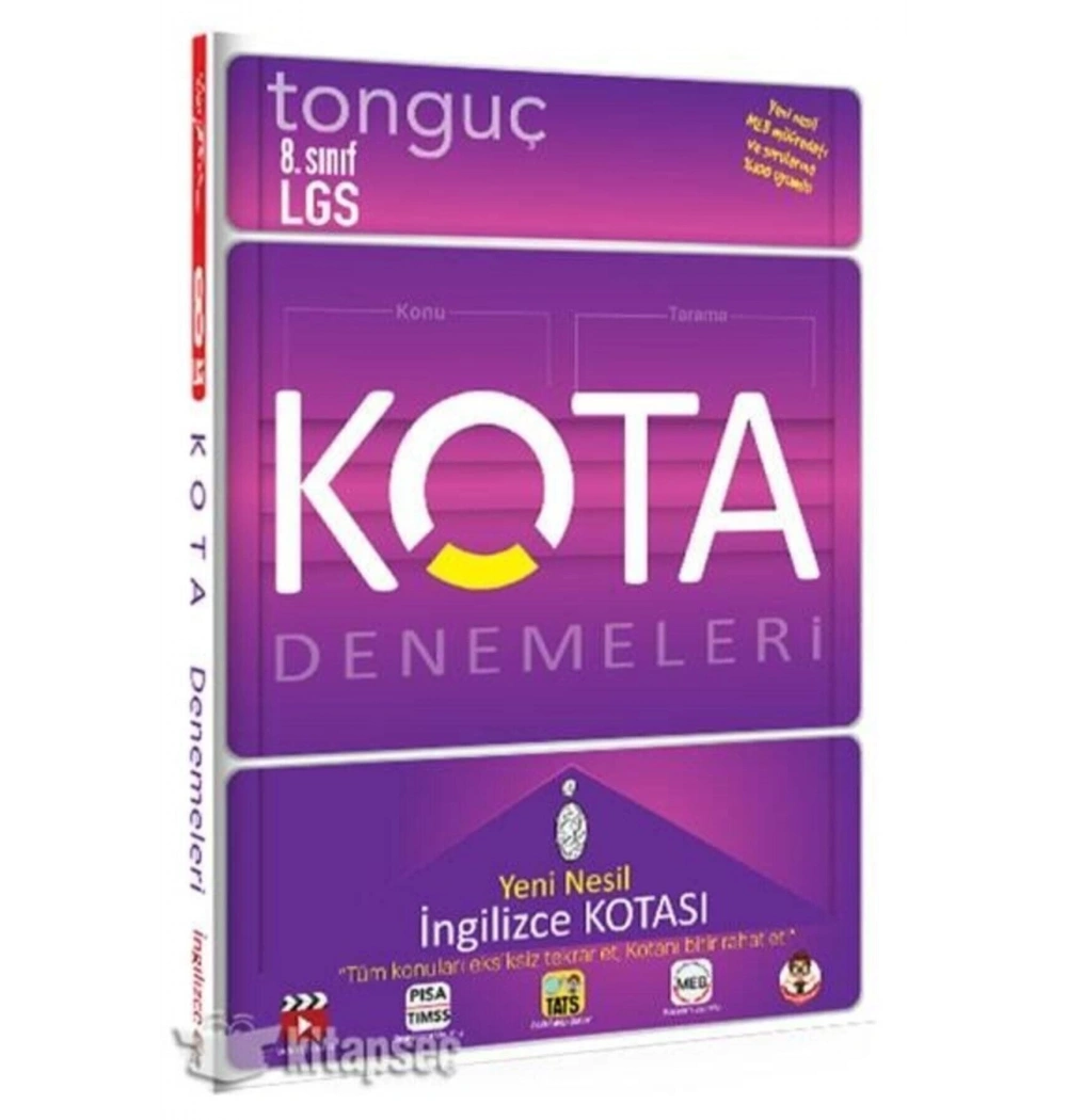 Tonguç 8.Sınıf Lgs İngilizce Kotası Denemeleri