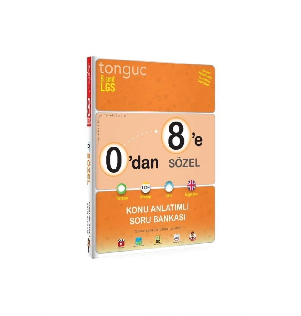 Tonguç 0 Dan 8 E Sözel Konu Anlatım Soru Bankası