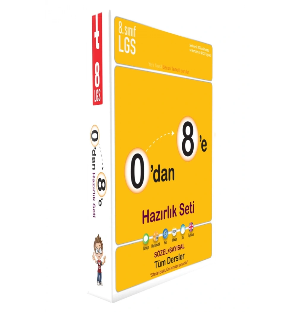 Tonguç Lgs 0 Dan 8 E Tüm Dersler Hazırlık Seti