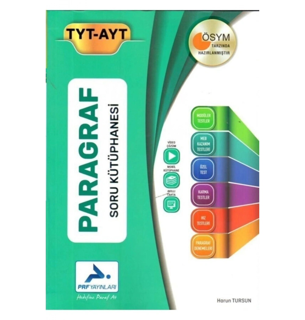 Paraf Tyt Ayt Paragraf Soru Kütüphanesi