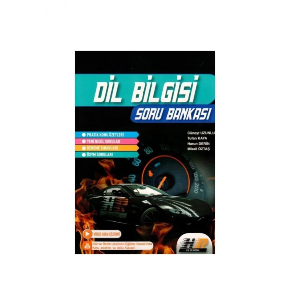 Yks Tyt Ayt Dilbilgisi Soru Bankası Hız Renk