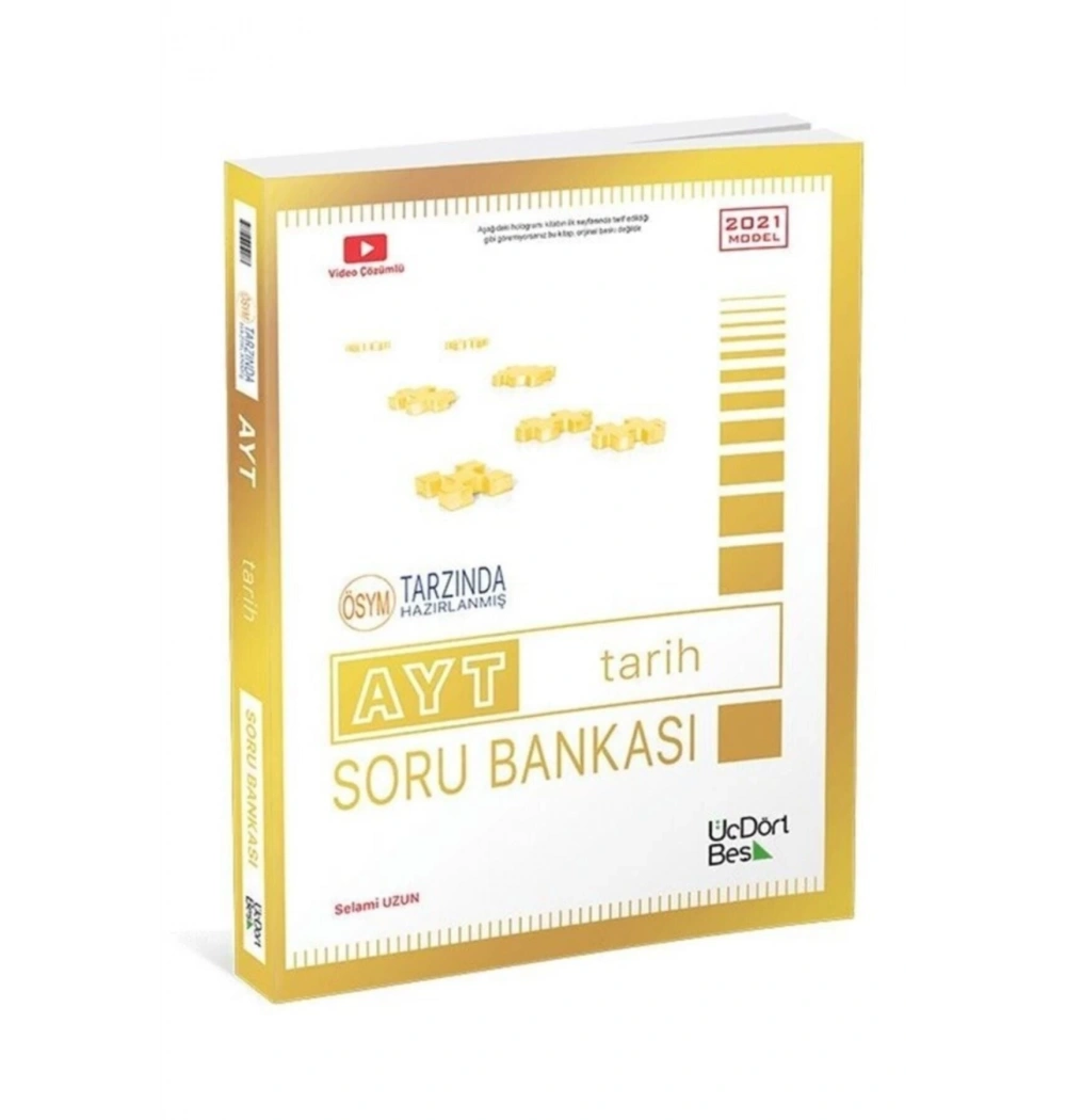 Ayt Tarih Soru Bankası Üçdörtbeş Yayın