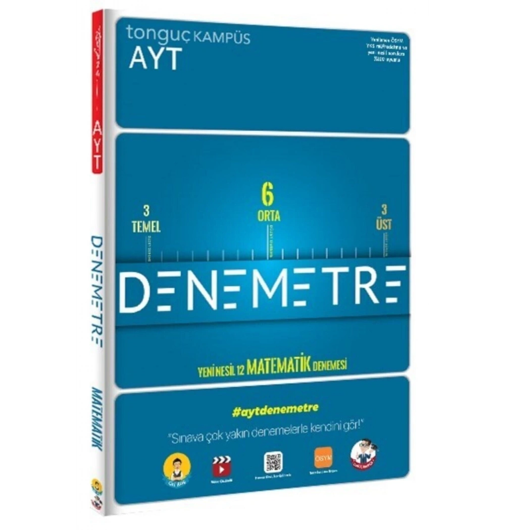 Tonguç Ayt Denemetre 12 Matematik Denemesi