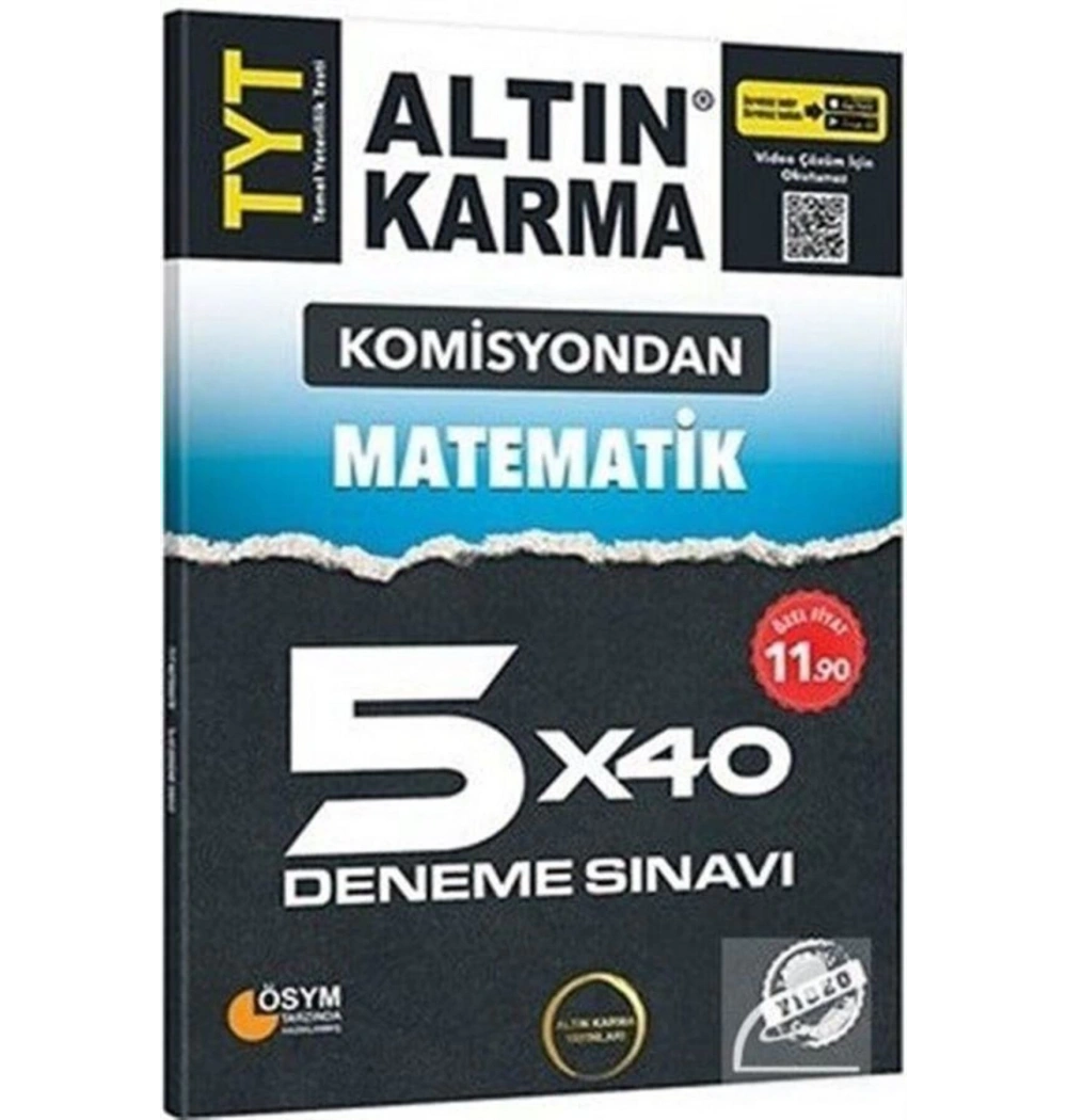 Tyt Matematik 5X40 Deneme Altinkarma