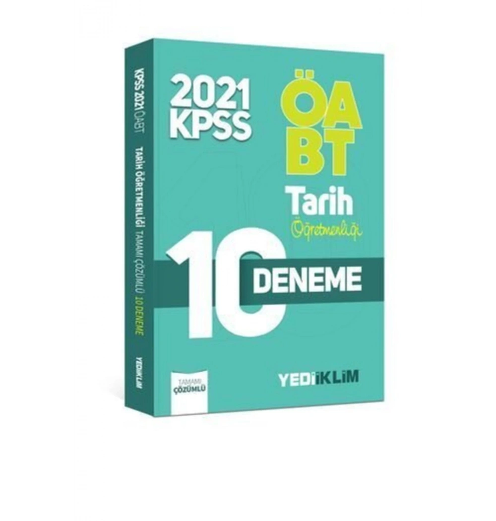Öabt 2021 Tarih Öğretmeniği 10 Deneme Yediiklim