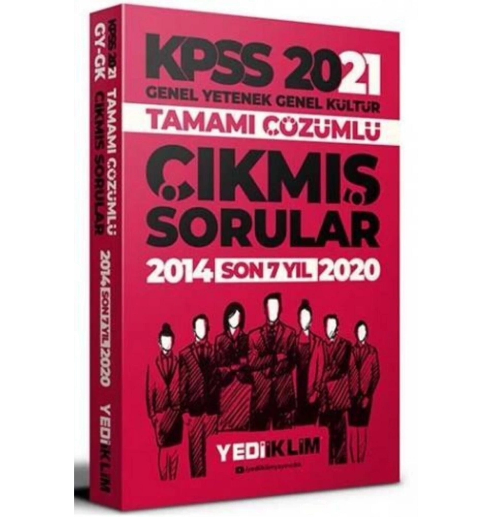 Kpss 2014-2021 Gy Gk  Çıkmış Çözümlü Sorular   Yediiklim