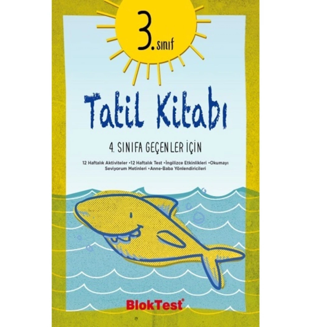 Bloktest Tatil Kitabı 3. Sınıf (4. Sınıfa Geçenler İçin)